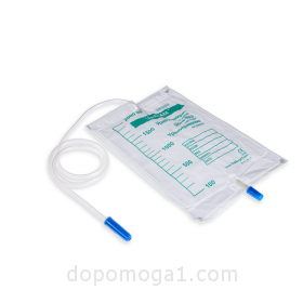 Urinary bag 2000ml with outlet